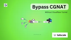 Bypass CGNAT without Cloudflare tunnel. Using Tailscale and Nginx